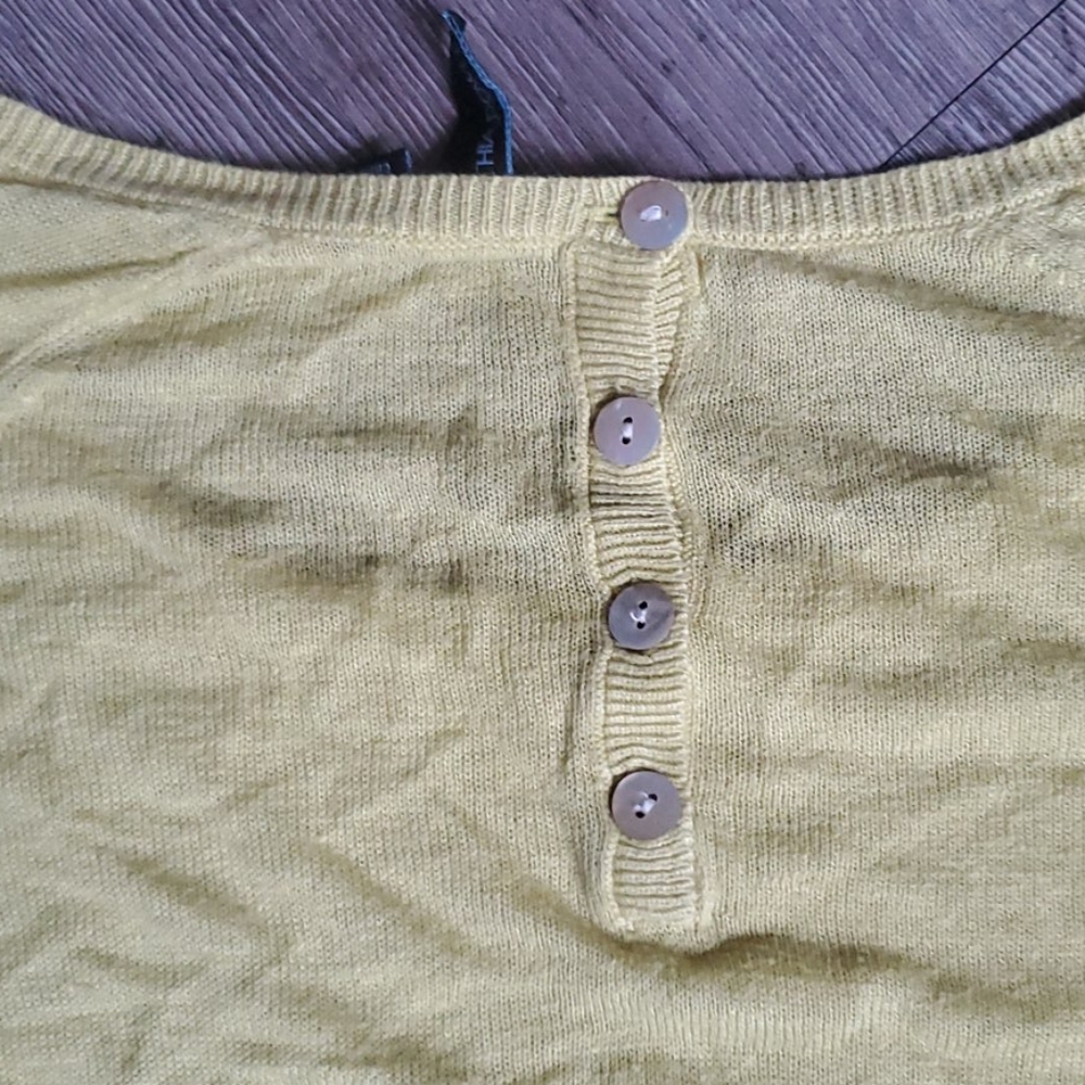 Cynthia Rowley Button Back Top - Picture 5 of 6